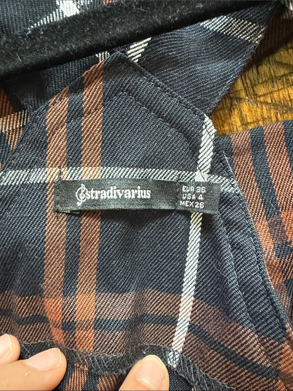 Stradivarius Plaid Check Wide-Leg Overalls Jumpsuit - Picture 8 of 11